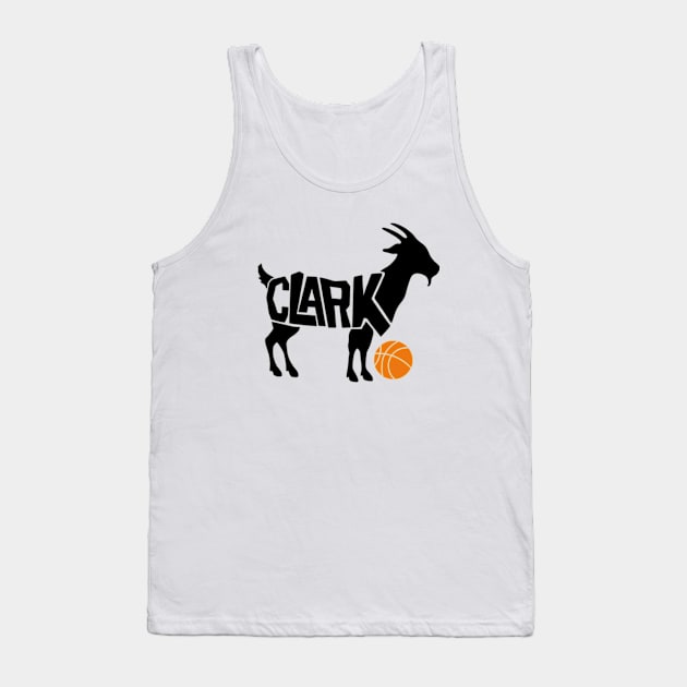 Caitlin Clark GOAT Tank Top by YASSIN DESIGNER